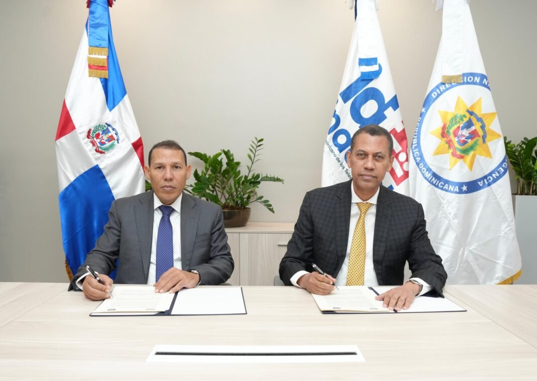 Indotel y DNI firman acuerdo para fortalecer la ciberseguridad en República Dominicana